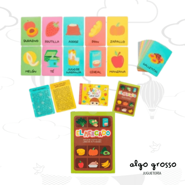 EL MERCADO CARTAS CON LIBRO DE ACTIVIDADES art.540