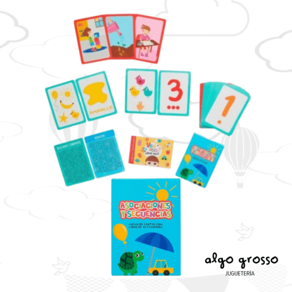 ASOCIACIONES Y SECUENCIAS JUEGO DE CARTAS art.541