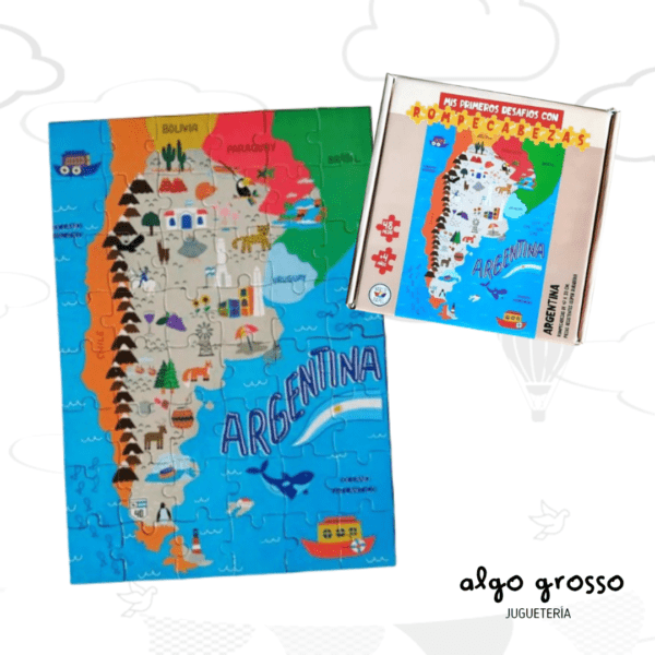 PUZZLE ARGENTINA 48 PIEZAS art.554