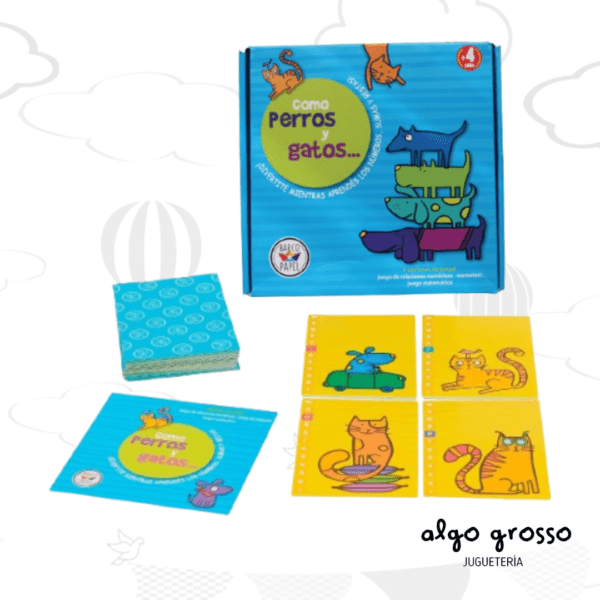 COMO PERROS Y GATOS JUEGO DE CARTAS art.206