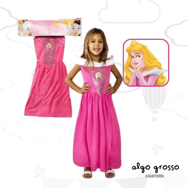 DISFRAZ BELLA DURMIENTE ECONOMICO TALLE 1 art.CAD8249