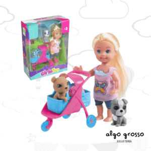 GIRLS POP ABBY Y SUS AMIGOS DE PASEO + ACCESORIOS art.IK0469