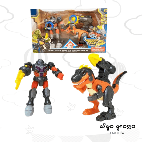 WARRIOR TECH ROBOT VS T-WRECKER art.IK0424