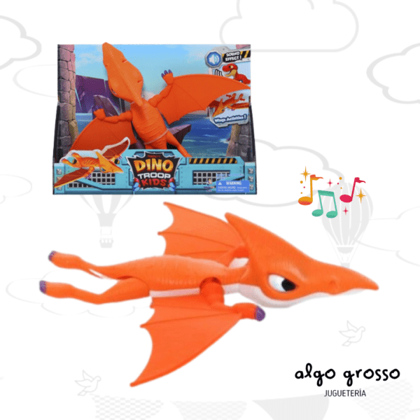 DINO TROOP KIDS DINOSAURIO PTERODACTYL CON SONIDO art.IK0515