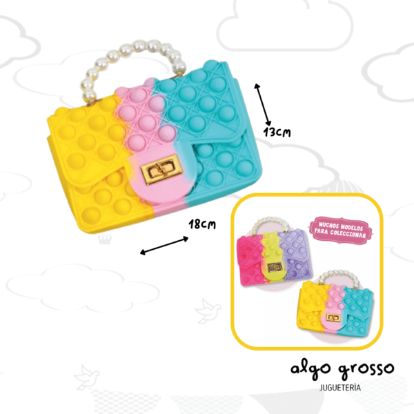 CARTERA POPIT CON PERLAS art.IK0538