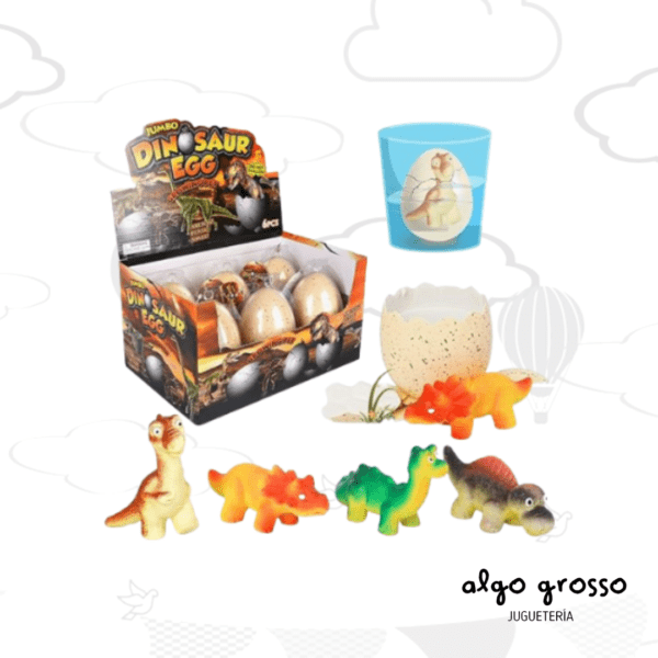 HUEVO DINOSAURIO QUE SE ABRE EN AGUA art.IK0570