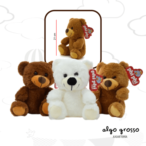 OSO DE PELUCHE DE 21CM art.5442