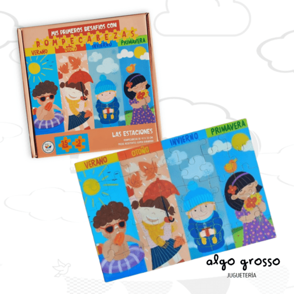 PUZZLE LAS ESTACIONES 35 PIEZAS art.697