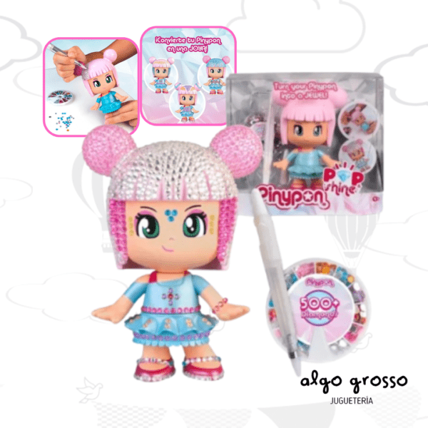 PINYPON POP SHINE + ACCESORIOS PARA DECORAR art.PNY57000