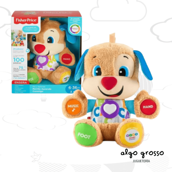 FISHER PRICE PERRO HERMANITO APRENDE CONMIGO art.FTN30
