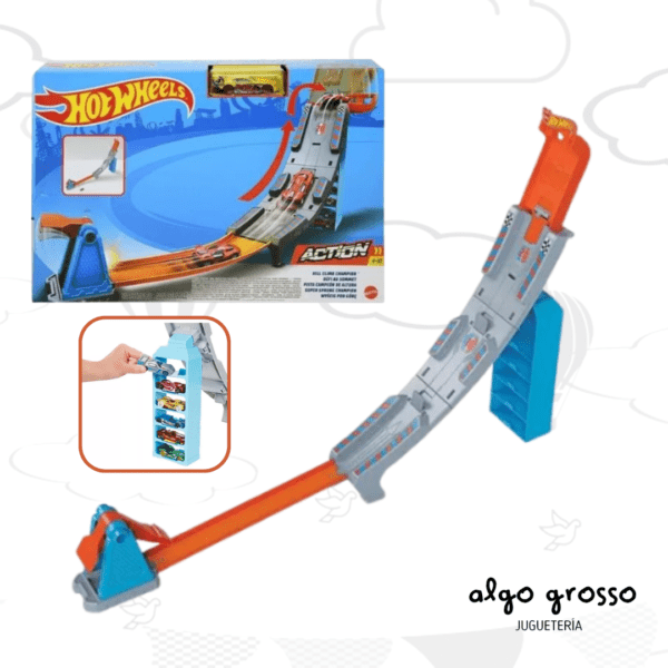 HOT WHEELS ACTION PISTA CAMPEON DE LAS ALTURAS art.GBF81