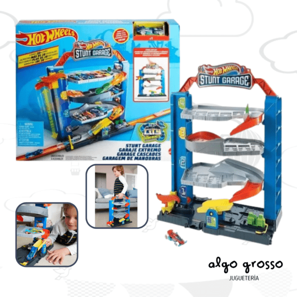 HOT WHEELS CITY PISTA GARAJE EXTREMO art.GNL70