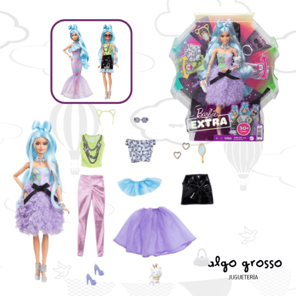 BARBIE EXTRA MUÑECA DELUXE+ 30 LOOKS art.GYJ69