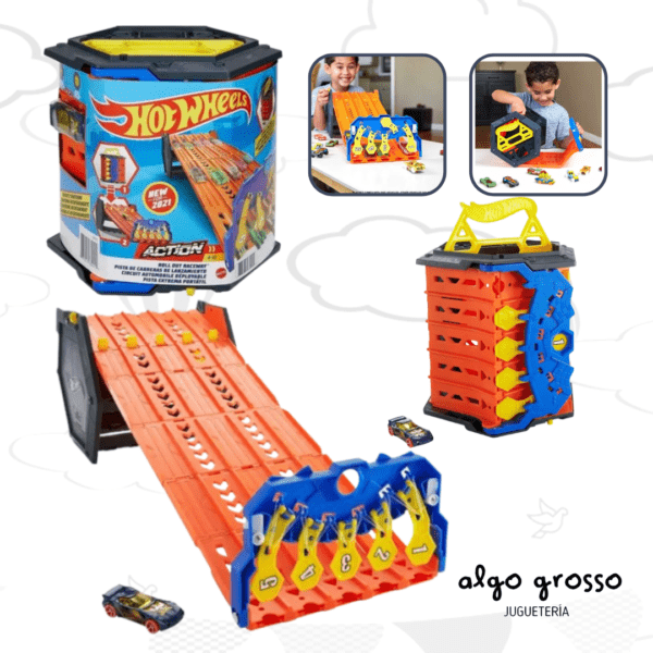 HOT WHEELS ACTION PISTA CARRERAS DE LANZAMIENTO art.GYX11