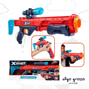 XSHOT PISTOLA LANZA DARDOS HAWK EYE art.1186