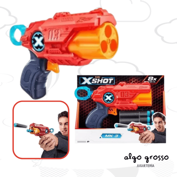 XSHOT MK3 ARMA LANZA DARDOS "ZURU" art.5004