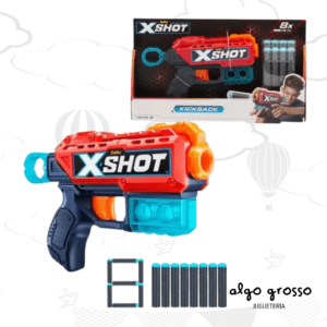 XSHOT KICKBACK ARMA LANZA DARDOS "ZURU" art.5760