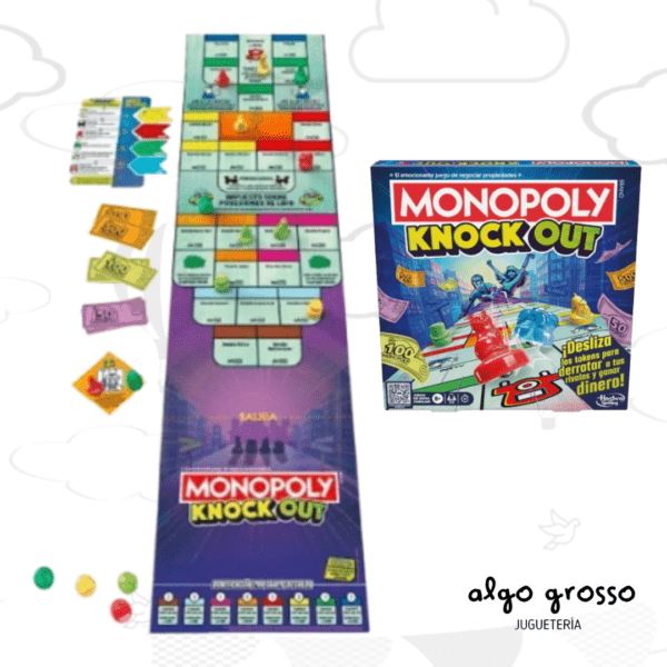 MONOPOLY KNOCK OUT art.F8995