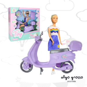 MUÑECA TINY Y SU MOTO art.54459