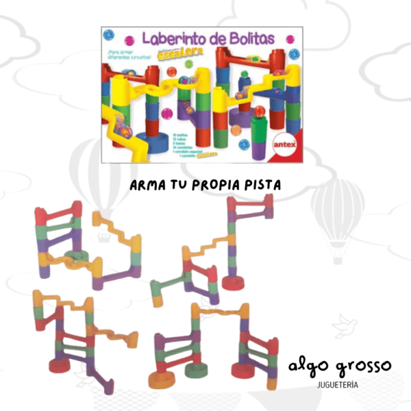 LABERINTO DE BOLITAS LA ESCALERA art.3340