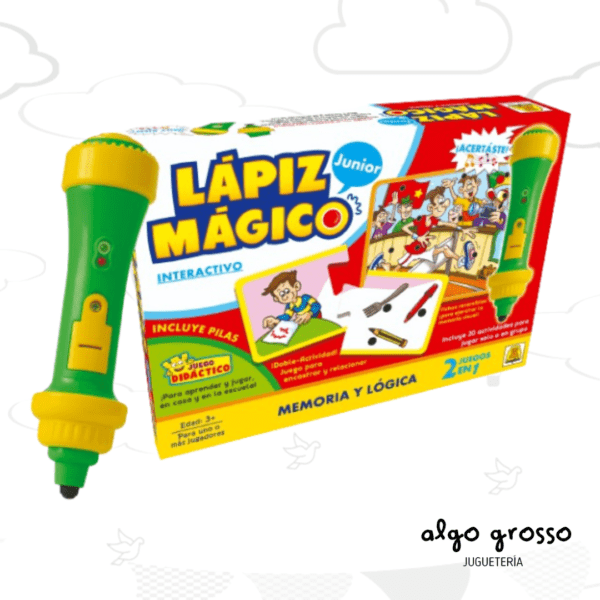 LAPIZ MAGICO 2 EN 1 JUEGO INTERACTIVO art.169