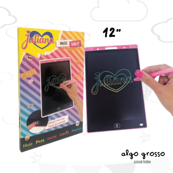 JULIANA MAGIC TABLET PIZARRA 12" art.SISJUL094