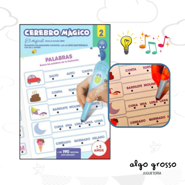CEREBRO MAGICO 2 CON LAPIZ ELECTRONICO art.2662