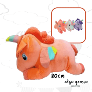 PELUCHE UNICORNIO ECHADO 40CM art.TW-2206-5U