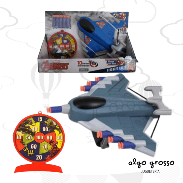 AVENGER AIRCRAFT DARTS - AVION ARMA LANZA DARDO art.2612