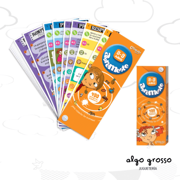 ABREMENTE TARJETAS 400 PREGUNTAS 8-9 AÑOS