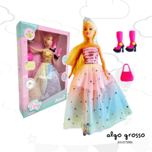 TINY MUÑECA PRINCESA + ACCESORIOS art.53393