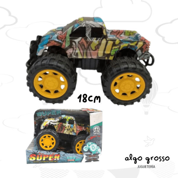 CAMIONETA SUPER CROSS COUNTRY RACING A FRICCION art.53198