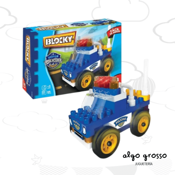 BLOCKY SUPER POLICIAS NRO.3 44 PIEZAS art.695