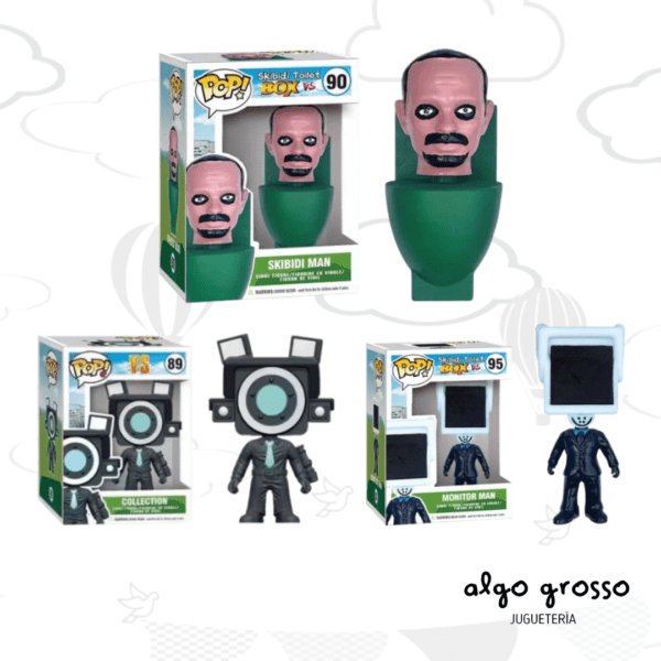 SKIBIDI TOILET POP FIGURA "ALTERNATIVO"