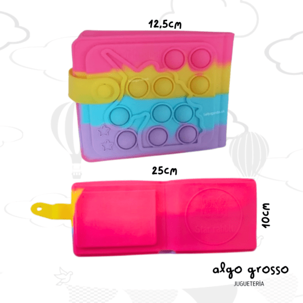 BILLETERA POPIT MULTICOLOR