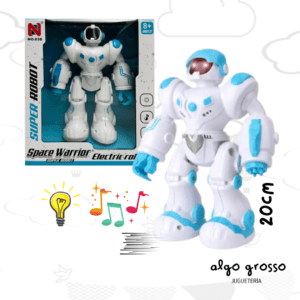 SUPER ROBOT CON LUZ Y SONIDO art.638