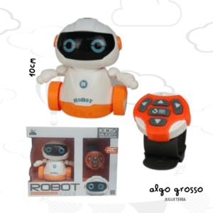 ROBOT CON RELOJ RADIO CONTROL art.620-2