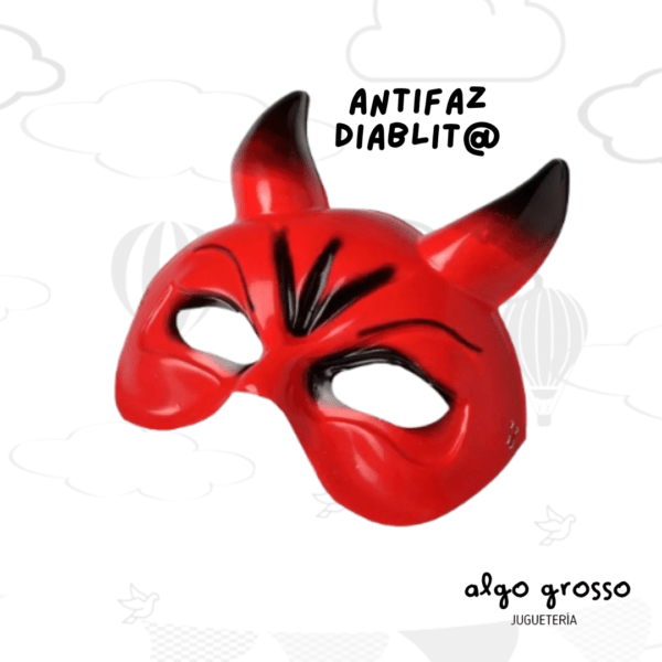 HALLOWEEN ANTIFAZ DIABLITA art.0216