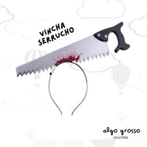 HALLOWEEN VINCHA CON SERRUCHO art.0757