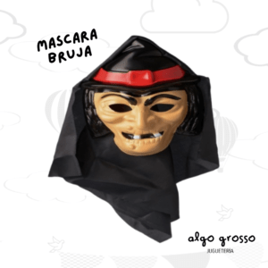 HALLOWEEN MASCARA CON TELA "BRUJA" art.2453