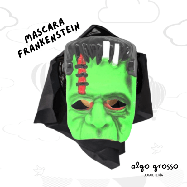 HALLOWEEN MASCARA CON TELA "FRANKENSTEIN" art.3337