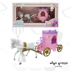 CARRUAJE CON CABALLO - DREAM CASTLE art.8821B