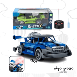 AUTO RADIO CONTROL 4F SPEED CON LUZ Y HUMO art.YR0882