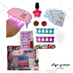 SET MANICURA CON LAMPARA art.YC00509