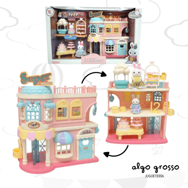 BAY DREAMY PASTELERIA + 2 CONEJITOS art.6683