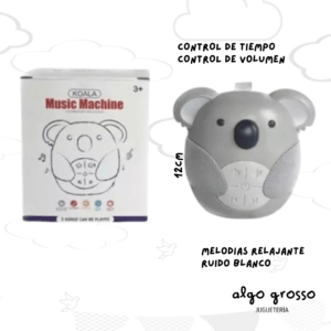 KOALA REPRODUCTOR DE MUSICA Y RUIDO BLANCO PARA DORMIR art.PF02