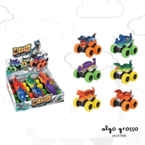 AUTO DINOSAURIO A FRICCION 9CM SUELTO art.54763