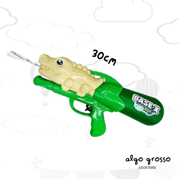 PISTOLA LANZA AGUA BASE-X SPLASH COCODRILO art.8645