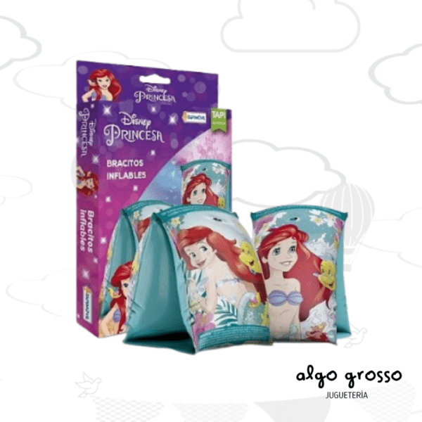 BRACITOS INFLABLES PRINCESAS 25X15CM art.DJU07101