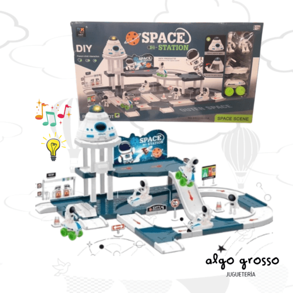 ESTACION ESPACIAL CON LUZ Y SONIDO art.55280